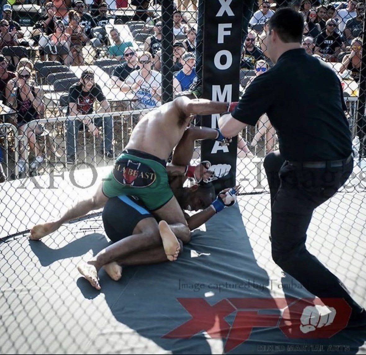Feroz Khan securing a ground finish at XFO